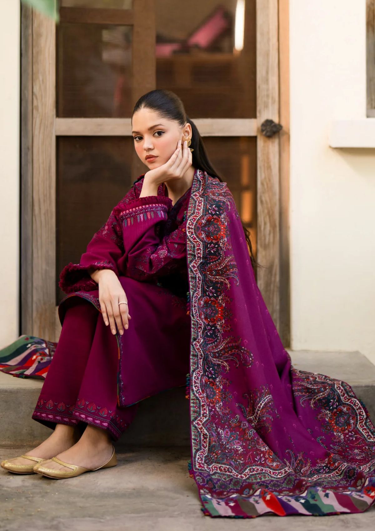 Winter Collection - Xenia - Dhoop Kinaray 24 - DK#04 - SUMBUL