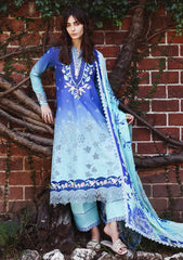 Lawn - Mushq - Solace 26 - Ombre Chikankari - MUNSS#205 - Moonlit Ease