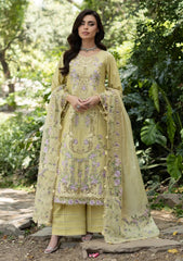 Lawn - Elaf Premium - Luxury 26 - Vol 2 - ELQ#07A - BUTTER YELLOW
