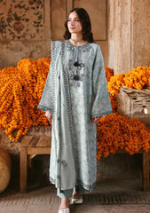 Lawn - Cross Stitch - Eid Edit 26 - LWN#124 - AZURE DREAM