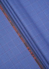 Drago Biella Fine Super 130's Wool Fabric - F Blue