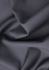 Elite Men Tasmania Suiting Micron Herringbone Wool Fabric - C Black