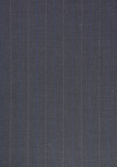 Pasha Max And Fine Super 120's Suiting Stripe Wool Fabric - D Grey