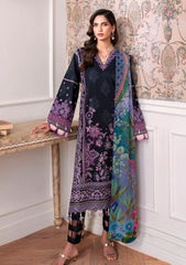 Winter - Roheenaz - Aezel - Embroidered Cambric - RC25#05 A - Emera