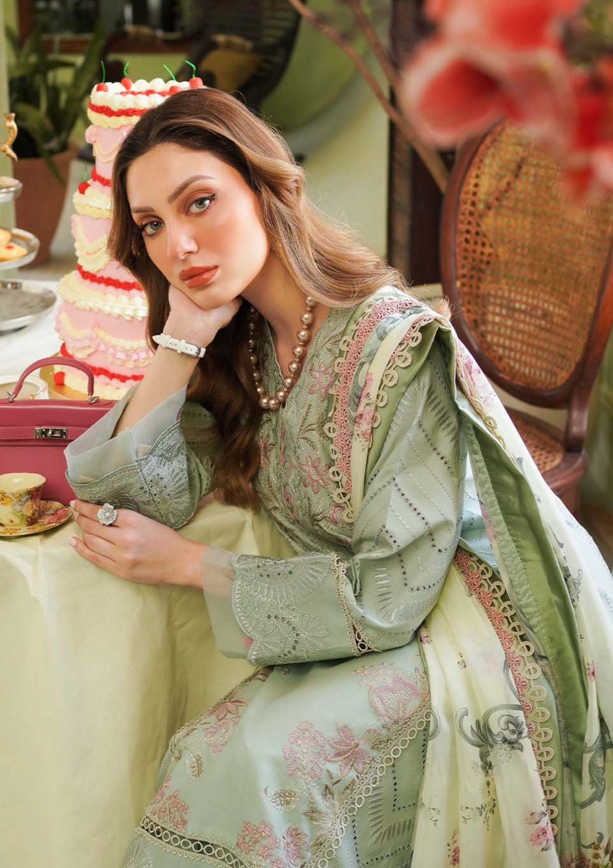 Lawn Collection - Zarqash - Tresor - Luxury Lawn 24 - ZQT#09 - GISELLE