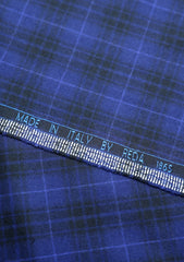 Reda Super 130's Wool Fabric - R Blue