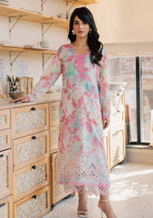 Lawn - Nureh - Ballerina Printed Chikankari 26 - NU2#194