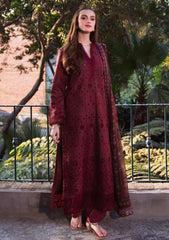 Lawn - Neeshay - Summer Lines - Printkari 25 - GARNET