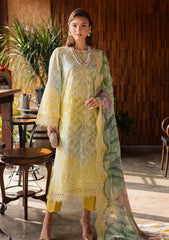 Lawn - Nureh - Gardenia Embroidered & Printed 26 - NSG#207