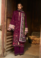 Winter - Jugnu by Hussain Rehar - Unstitched Karandi 25 - Tiran