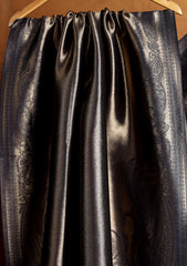 Silk Zari Jamawar Shawl D#16 - N Blue