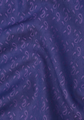 Elite Men Italy Albiate Cotton Fabric - L Purple