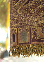 Water Wool Jamawar Shawl D - 01 - Multi