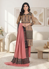 Winter - Riwaj - Pashmina Jamawar Suit - Patch Work - D#04 - Multi