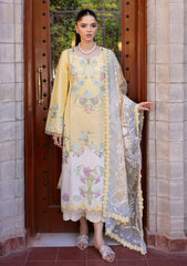 Lawn - Saira Shakira - Bloom - Eid Unstitched 25 - SSEL#4A - LOTUS REVERIE