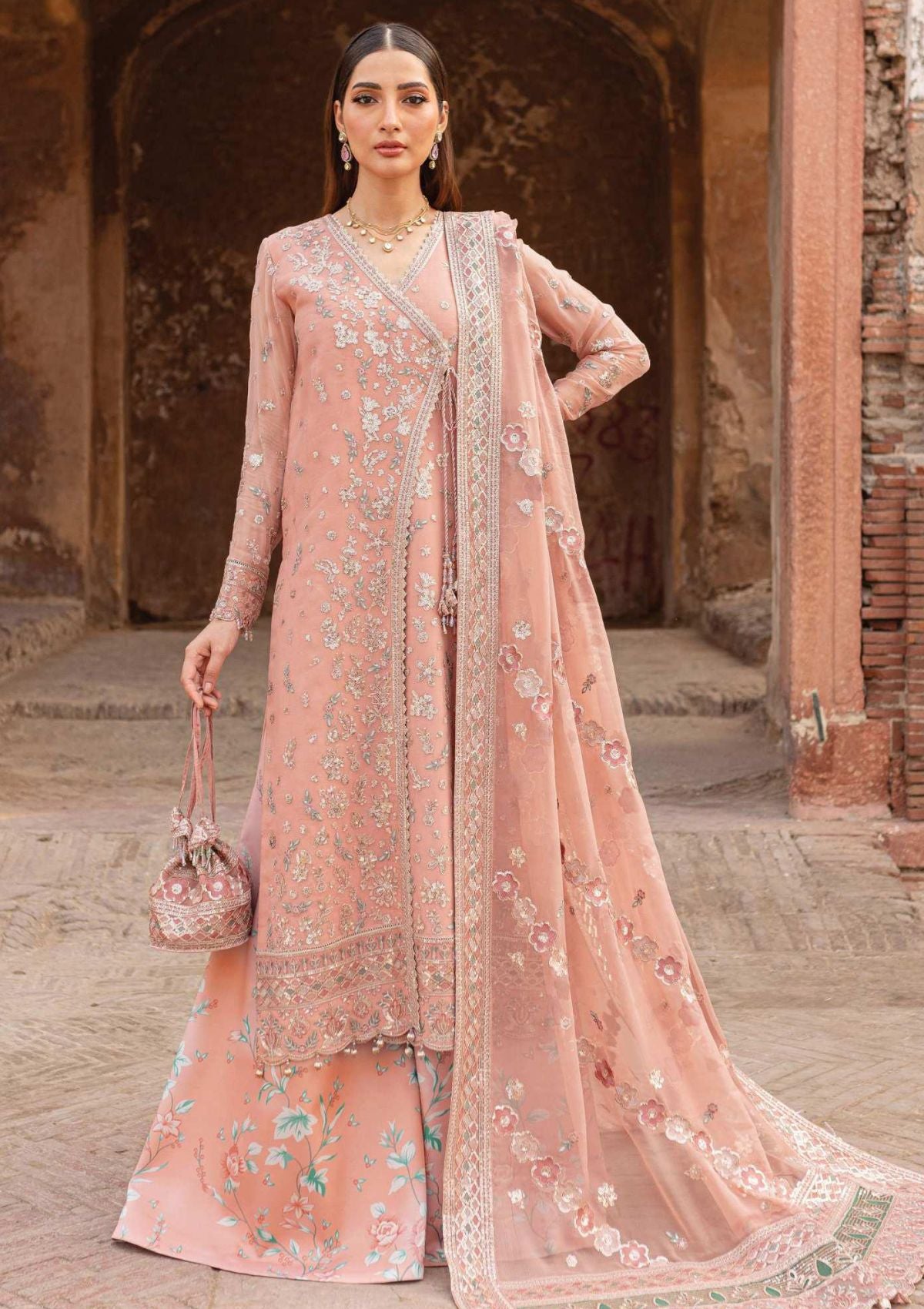 Formal Collection - Farasha - Ritzier - Luxury - D#6 - Peach Bell