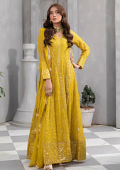 Pret Collection - Manahils - Safiyya - KURTI 099 - Mehendi