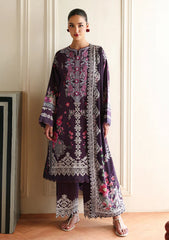 Lawn - Roheenaz - Eclat Garden - Printed 26 - RUNSS#503 - Poppy bloom