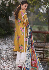 Lawn Collection - MM Manara - Vintage Flora - VF24#09 - CAMELLIA