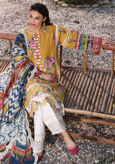 Lawn Collection - MM Manara - Vintage Flora - VF24#09 - CAMELLIA