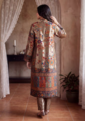 Pret - Riwaj - Silk Kani Zari Jamawar Shirt - Golden