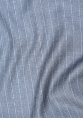 Drapers Sapphire Wool Fabric - Grey