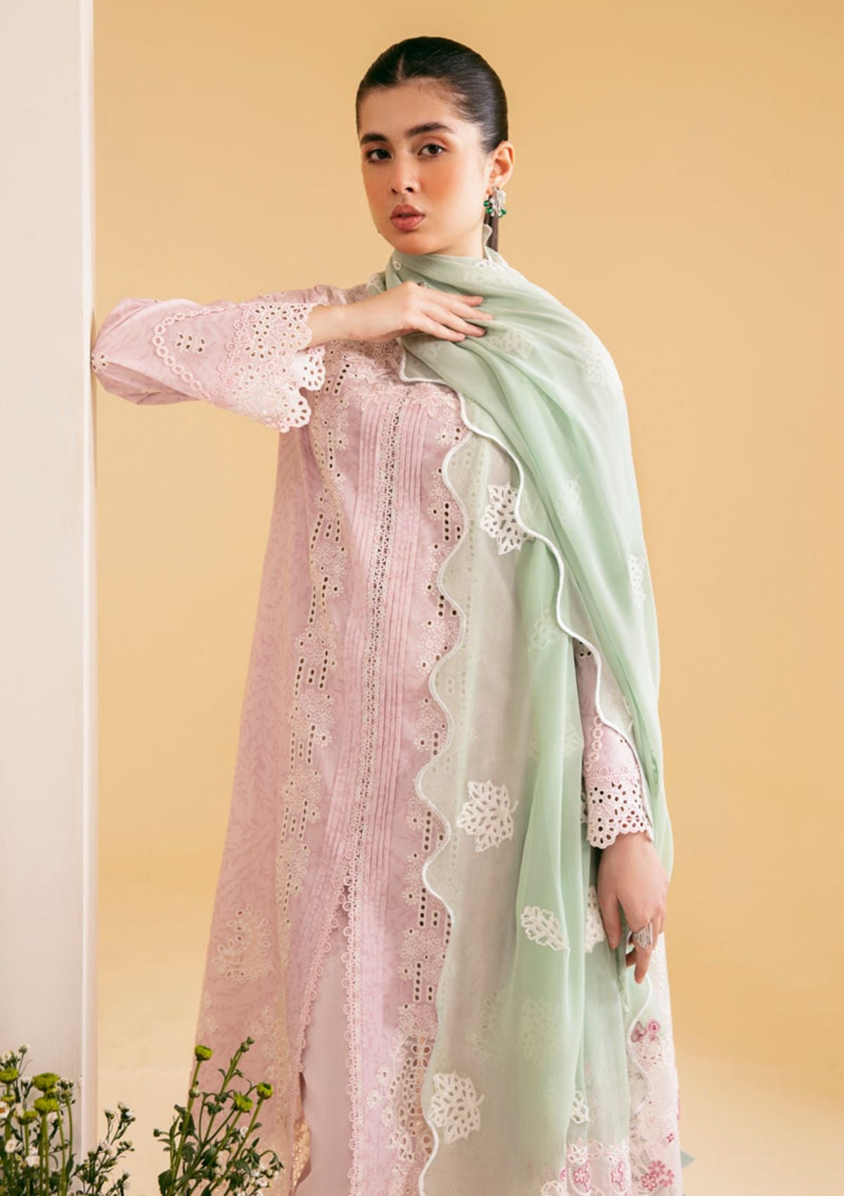 Lawn Collection - Qalamkar - Qlinekari 24 - SQ#02 - ASEMA