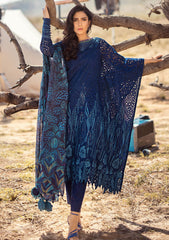 Lawn Collection - Al Zohaib - Mahiymaan - Eid Edit - ALM24#01 - Sapphire Shadow