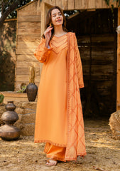 Lawn - Rubaaiyat - Luxe Attire 25 - D#01 - TANGERINE