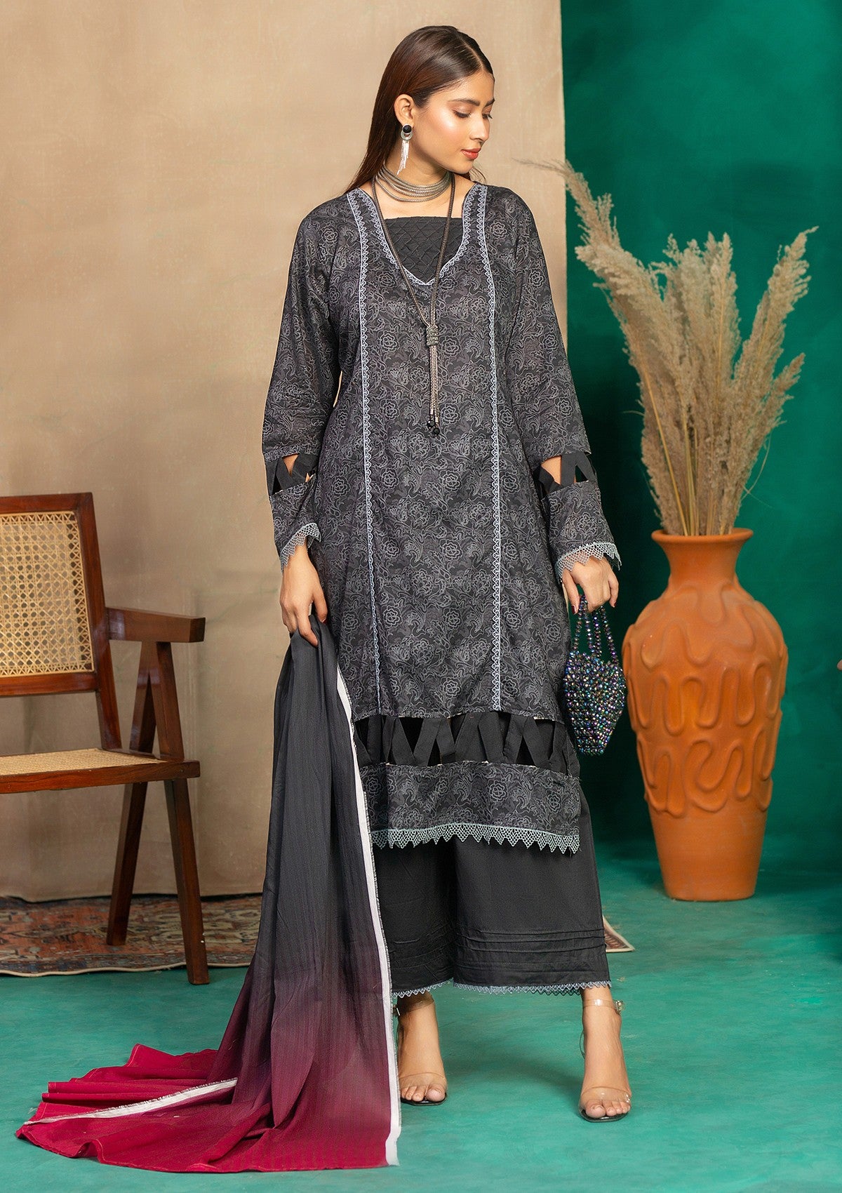 Lawn Collection - Humdum - Aangan - HA24#09