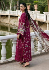 Lawn - Elaf Premium - Signature Embroidered 26 - Vol II - ESG#02A - NORA