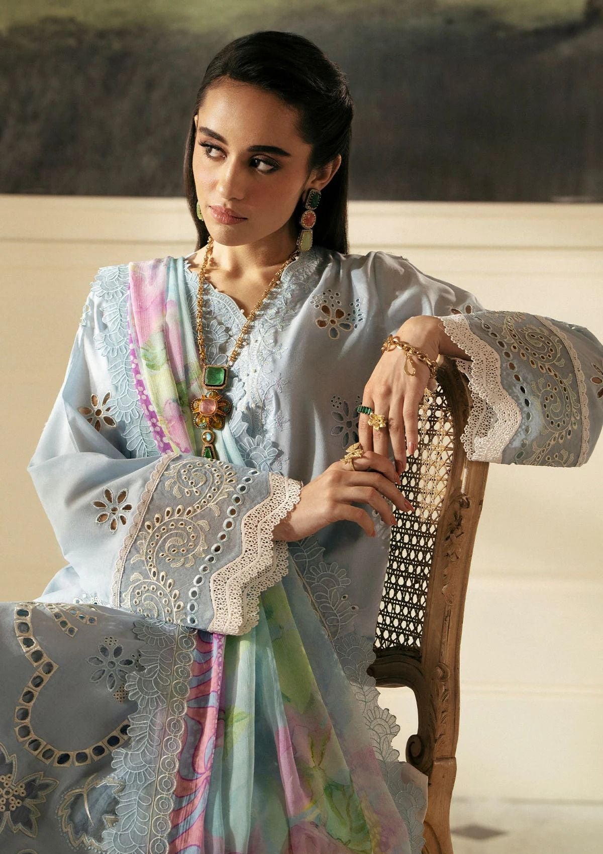 Lawn Collection - Nureh - Maya Lawn 24 - NS24#145