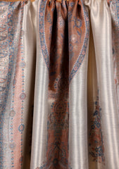 Pashmina Zari Jamawar Shawl D#26 - Skin
