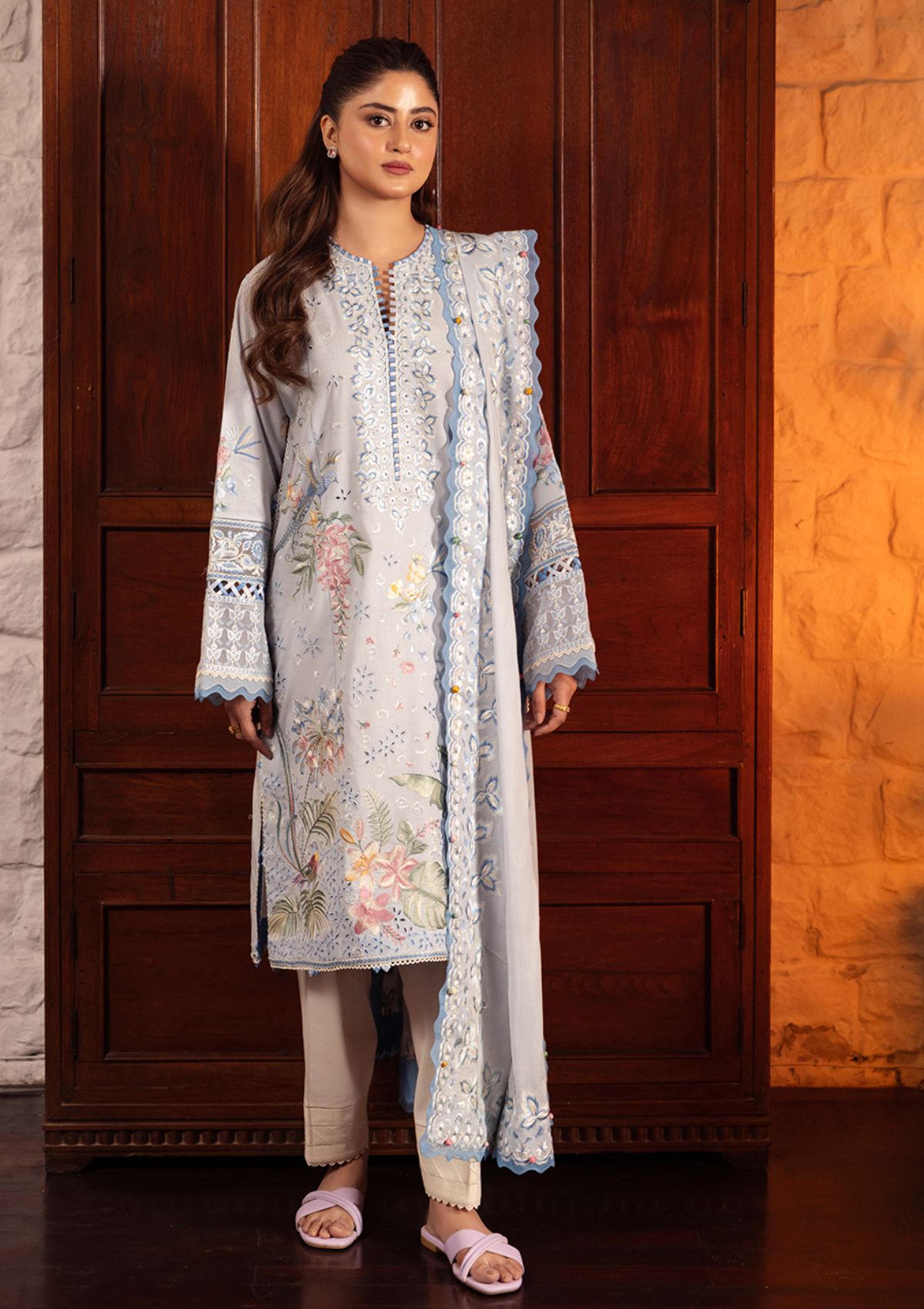 Lawn Collection - Zaha - Unstitched - ZL24#01B