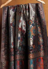 Pashmina Zari Jamawar Shawl D#51 - Black