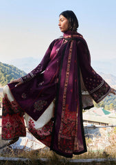 Winter Collection - Jugnu by Hussain Rehar - Autumn Winter - Amethyst