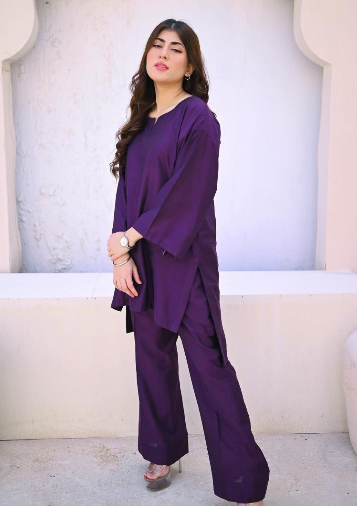 Pret Collection - Zauk - Two Piece - ZP24#01 - Deep Violet