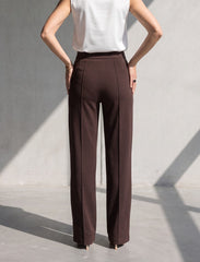 Pret - Moven - Cotton Blended Jersey Trouser - Brown