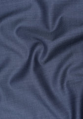Scabal Super 100's Royal Brussels Merino Wool Fabric - Blue