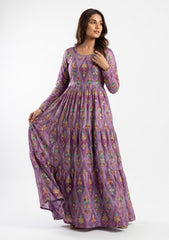 Printed Grip Silk With Sequence Work - ASPL#101