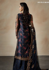 Formals - Zarif - Fasana - Printed & Embroidered 26 - ZRF-PE#01 - MEHRAB