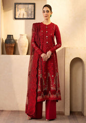 Lawn - Maryam Hussain - Luxury 25 - Berry