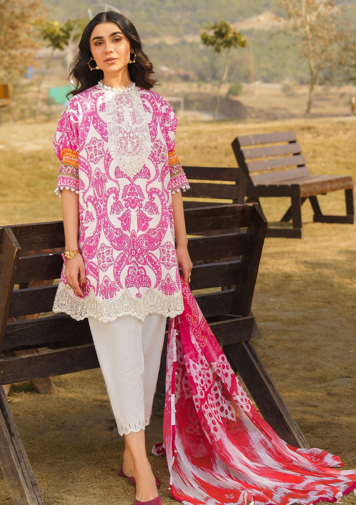 Lawn Collection - Asifa & Nabeel - Meraki - M#13 - FIA