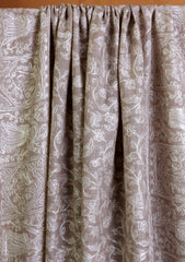 Pashmina Jamawar Ari Work Shawl D#01 - L Skin