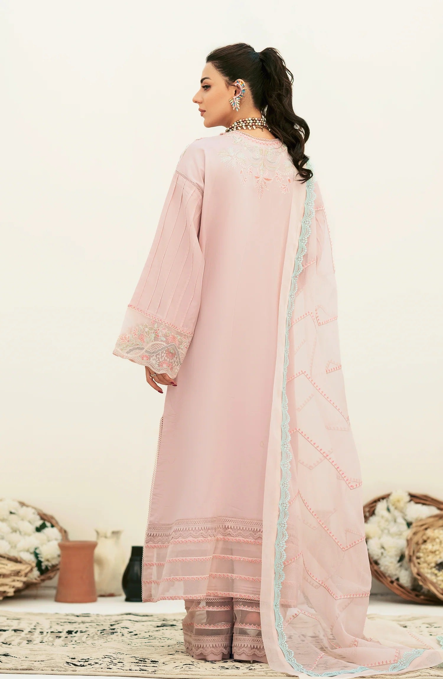 Lawn Collection - Maryum N Maria - Amaya - Luxe Pink (MLFD-120)