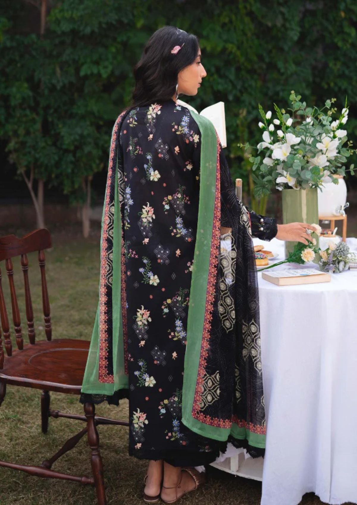 Lawn Collection - Humdum - Gardenia - HG24#01