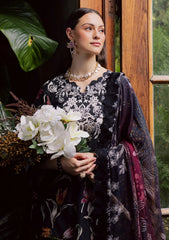 Lawn - Nureh - Gardenia Embroidered & Printed 26 - NSG#214