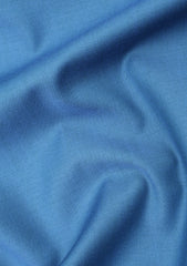 Dormeuil Exel Unique Stretch Wool Fabric - F Blue