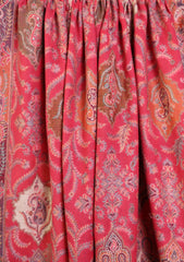 Pashmina Jamawar Shawl D#205 - L Pink
