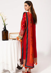 Winter Collection - Saad Shaikh - Luminaa - Crimson